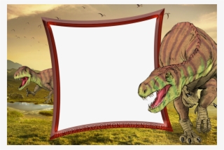 Montagem Para Fotos - Molduras Para Fotos Dinossauros