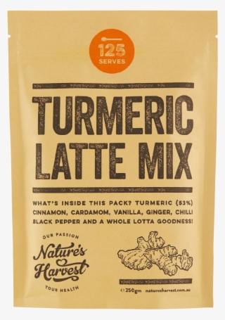 Turmeric Kurkuma Latte 250 Grams - Nature's Harvest Turmeric Latte Mix