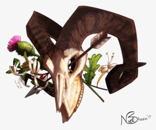 “thistle And Honeysuckle, The Birthflowers Of The Aries - Thistle & Honeysuckle Flowers