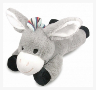 Zazu Don Donkey Stuffed With Lullaby Heartbeat & White - Zazu Don