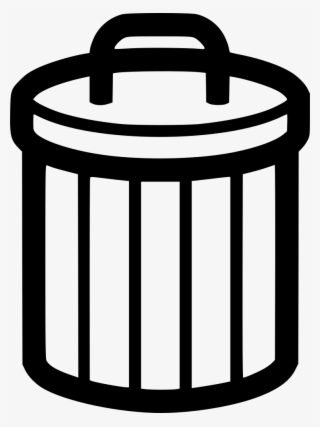 Png File Svg - Contenedor De Basura Blanco Dibujo