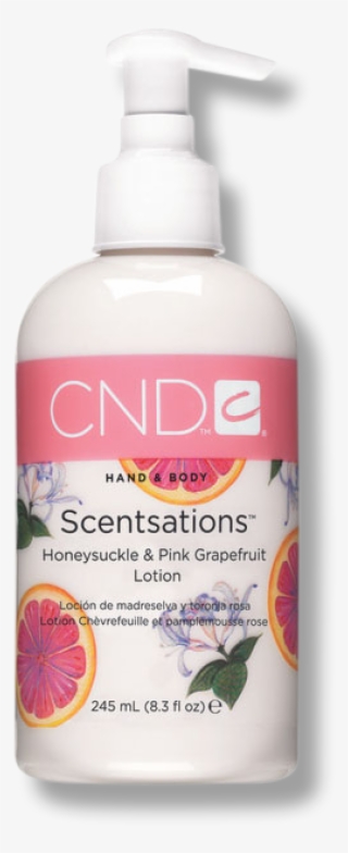 Honeysuckle & Pink Grapefruit Lotion 245ml - Cnd Scentsations Honeysuckle & Pink Grapefruit