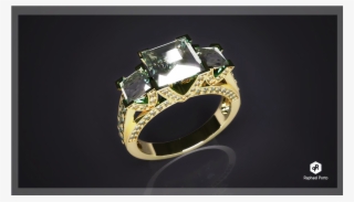 3d Max - Pre-engagement Ring