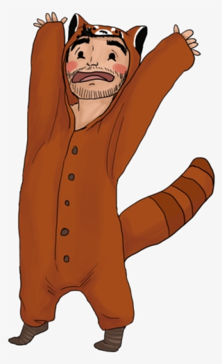 Meeting Hoechlin, Gifting Him A Red Panda Kigurumi - T-shirt