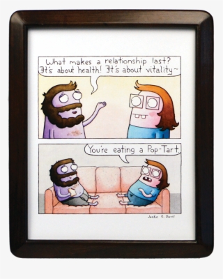 Image Of "pop Tart" Signed Print - Cartoon