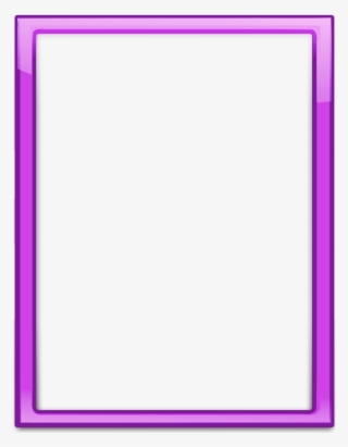 Red Frame Transparent Png Clipart Picture Frames Window - Vertical Purple Border Png