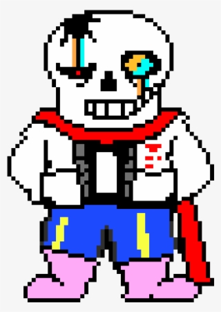 Papyrus Sans Fusion - Fun Undertale Style Art Prints (portrait) - 24 X 16