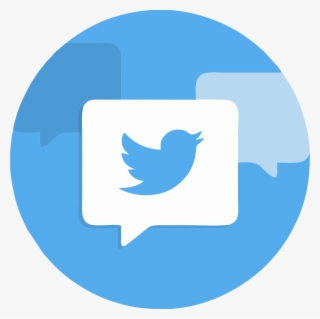 Redes Sociales - Blue Arrow In Circle