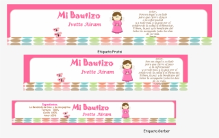 Kit Bautismo Comunion Nena - Fondos De Estrellas De Colores