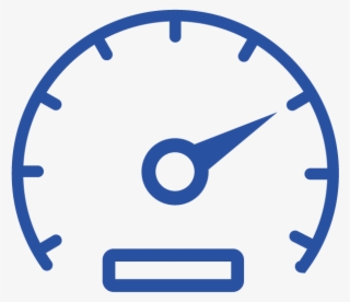 Speed Up To 15 Miles/hr - Odometer Icon