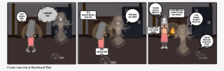 Ghost Have A Fear - Cartoon