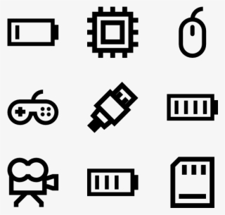 Electronic Stuff Linear - Police Line Icon