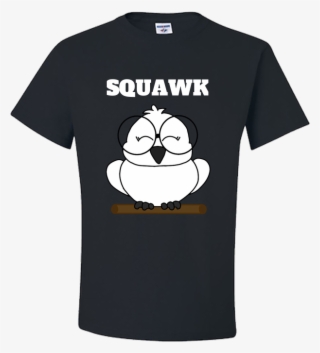 Squawk Bird Adult Unisex T-shirt Cockatoo, Unisex - T-shirt