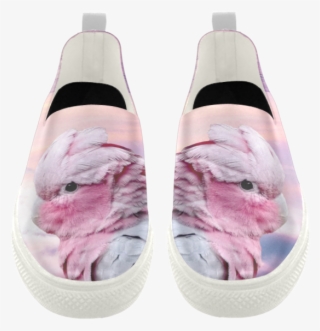 Galah Cockatoo Apus Slip On Microfiber Women Shoes - Shoe