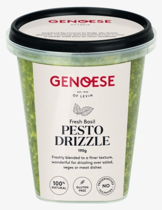 Genoese Fresh Basil Pesto Drizzle