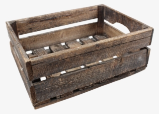 Box, Wood, 40x29x16cm - Houten Kistje
