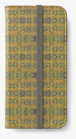 "abstract Pattern In Ethnic Style, Golden Yellow & - Zipper