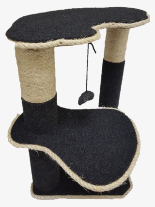 2 Pole 2 Landing Cat Scratching Post - Scratching Post