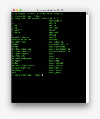 View All Mac Os Terminal Commands And What They Do - Zuoz