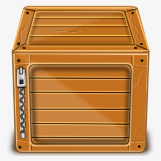 This Png File Is About Box , Wood , Package - Wooden Box Vector Png