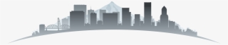 Insights & Commentary - Portland Oregon Skyline Silhouette