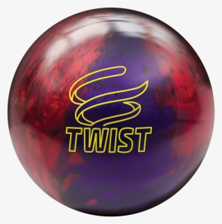 Brunswick Twist Bowling Ball Red/purple - Brunswick Twist Bowling Ball