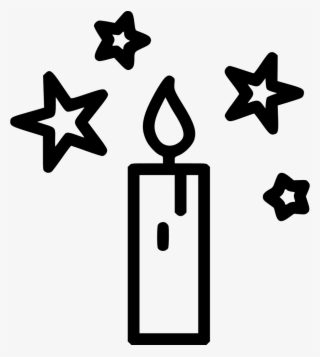 Candle Light Stars Lamp Christmas Comments - Tattoo