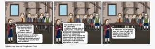 American History - Independence - Cartoon