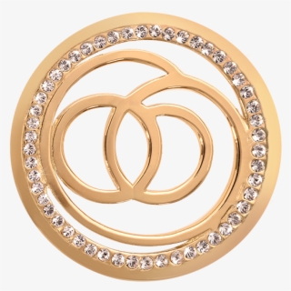 Nikki Lissoni Sophisticated Medium Gold Plated Coin - Nikki Lissoni Sophisticated Silver Plated Medium Coin