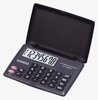 Digital Calculator Png - Casio Lc 160lv