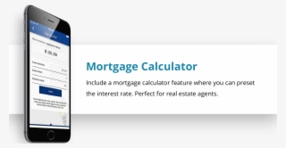 App Functionality Mortgage Calculator - Iphone