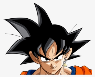 Goku Face Png - Cara De Goku Enojado
