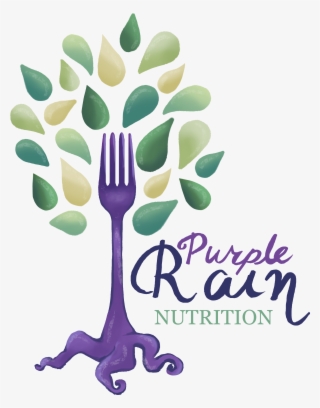 Purple Rain Nutrition The Art Of Mindfulness And Spirituality - Poster