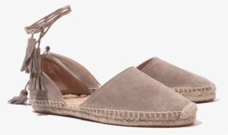 Piedra Ankle Tie Shoe - Solillas - Ankle Tie Sandals - Taupe Uk 4 Eu 37 Js37