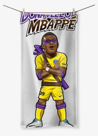 Donatello Mbappe ﻿sublimation All Over Towel - T-shirt
