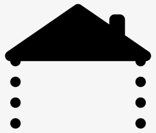 Its An Icon That Looks Just Like The Roof Of A House