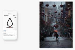 The North Face Studiolo Instagram - San Francisco Rainy Streets Day