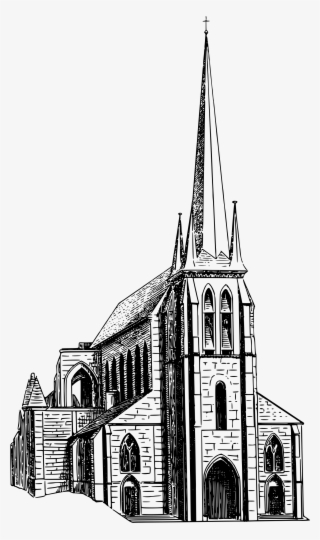 Big Image - Gothic Church Clipart
