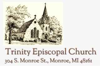 Trinity Episcopal Church, Monroe, Michigan - Poster