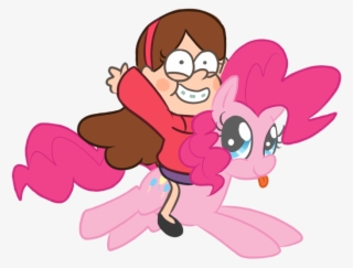 Artist Needed, Crossover, Gravity Falls, Humans Riding - Mabel E Pinkie Pie Gravity Falls