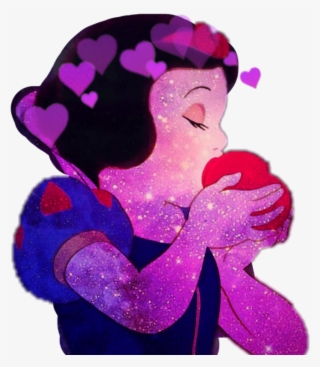Galaxie Galaxia Blancanieves Apple Snapchat Hearts - Galaxy