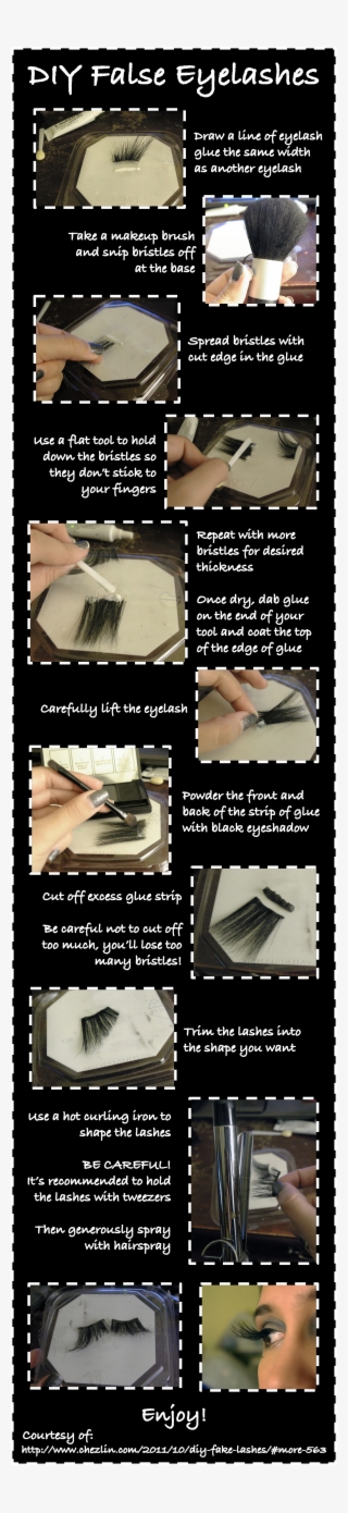 Diy False Eyelashes - Eyelash Extensions