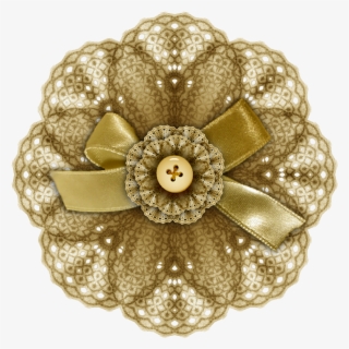 Crafts - Lace Flower Png