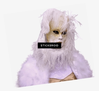 Mask Carnival White - Mask