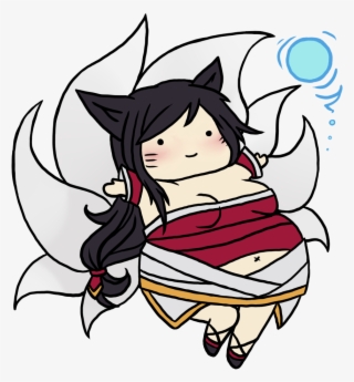 Fed Ahri - Colored - - Chubby Ahri