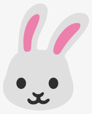 File - Emoji U1f430 - Svg - Emoticon Conejito