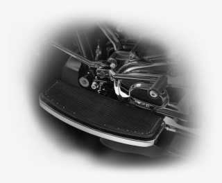 Full-length Footboards & Toe/heel Gear Shifts - Monochrome