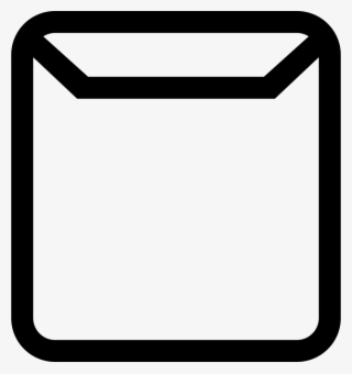Vector Library Email Outlined Interface Symbol Of Back - Ventana Icono Png