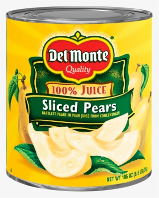 Del Monte® Sliced Bartlett Pears In Pear Juice From - Del Monte Sliced Pears In Heavy Syrup - 15 Oz Can