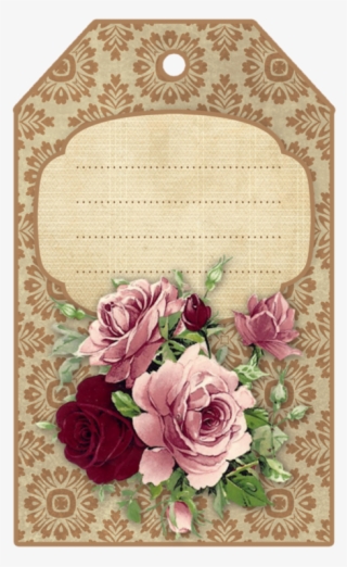 Vintage Tags, Vintage Labels, Free Printable Tags - Vintage Etiquetas Para Regalos Flores
